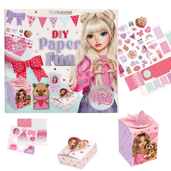 TOPModel DIY Paper Fun (0413730) i gruppen LEKER, BARN OG BABY / Leker / Håndtverk hos TP E-commerce Nordic AB (D41377)