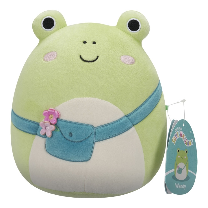 Squishmallows 19 cm P26 – Wendy Frog i gruppen LEKER, BARN OG BABY / Babyleker (0-3 år) / Kosedyr hos TP E-commerce Nordic AB (D41454)