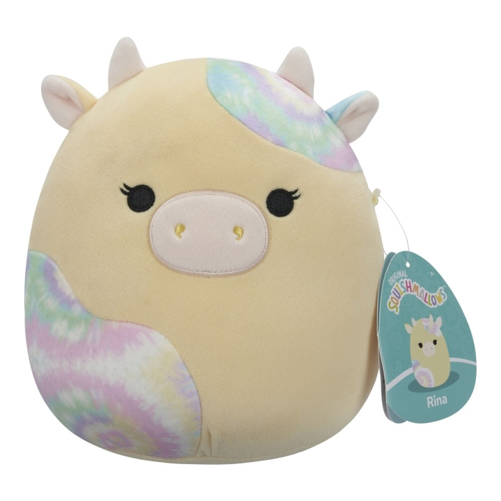 Squishmallows 19 cm P26 – Rina-kyr i gruppen LEKER, BARN OG BABY / Babyleker (0-3 år) / Kosedyr hos TP E-commerce Nordic AB (D41455)