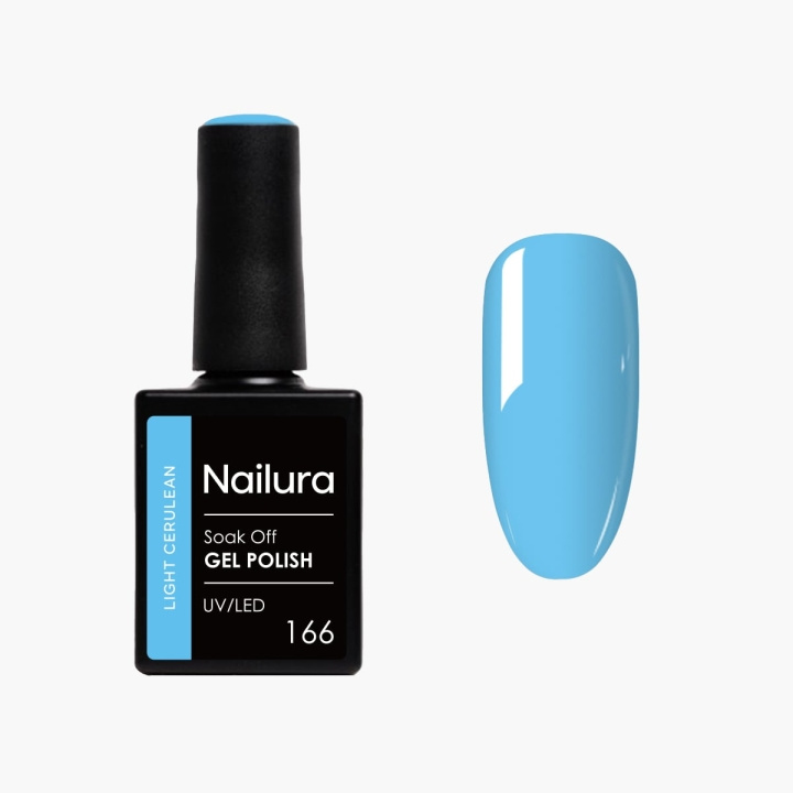 Nailura Gelpolish 166 – Light Cerulean – 10 ml i gruppen HELSE OG SKJØNNHET / Manikyr/pedikyr / Neglelakk hos TP E-commerce Nordic AB (D41507)