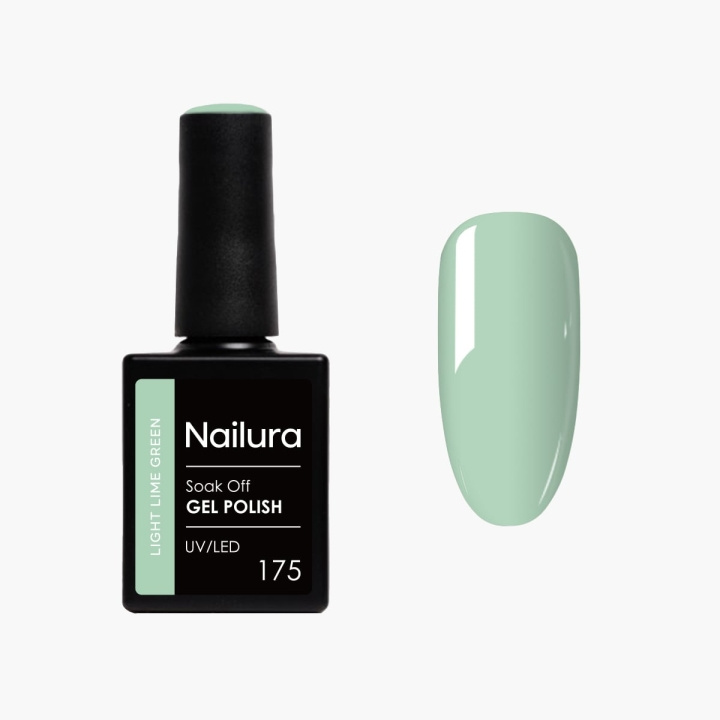 Nailura Gelpolish 175 – Lys limegrønn – 10 ml i gruppen HELSE OG SKJØNNHET / Manikyr/pedikyr / Neglelakk hos TP E-commerce Nordic AB (D41510)