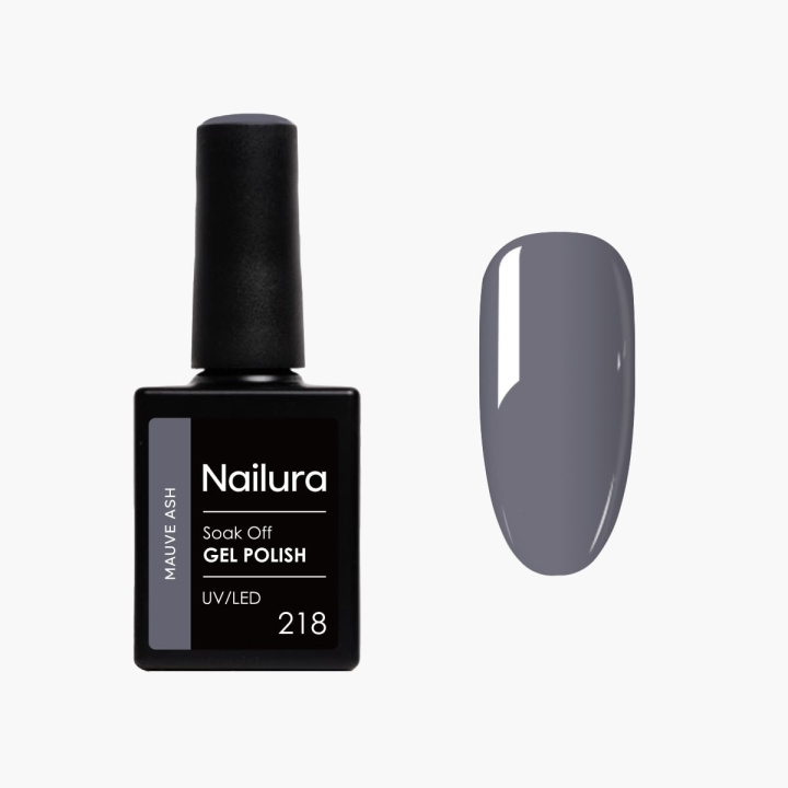 Nailura Gelpolish 218 – Mauve Ash – 10 ml i gruppen HELSE OG SKJØNNHET / Manikyr/pedikyr / Neglelakk hos TP E-commerce Nordic AB (D41522)