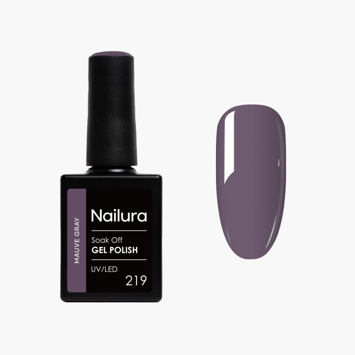 Nailura Gelpolish 219 – Mauve Gray – 10 ml i gruppen HELSE OG SKJØNNHET / Manikyr/pedikyr / Neglelakk hos TP E-commerce Nordic AB (D41523)