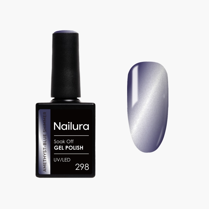 Nailura Gelpolish 298 – Ametystblå glans – 10 ml i gruppen HELSE OG SKJØNNHET / Manikyr/pedikyr / Neglelakk hos TP E-commerce Nordic AB (D41552)