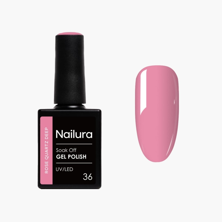Nailura Gelpolish 36 – Rose Quartz Deep – 10 ml i gruppen HELSE OG SKJØNNHET / Manikyr/pedikyr / Neglelakk hos TP E-commerce Nordic AB (D41613)
