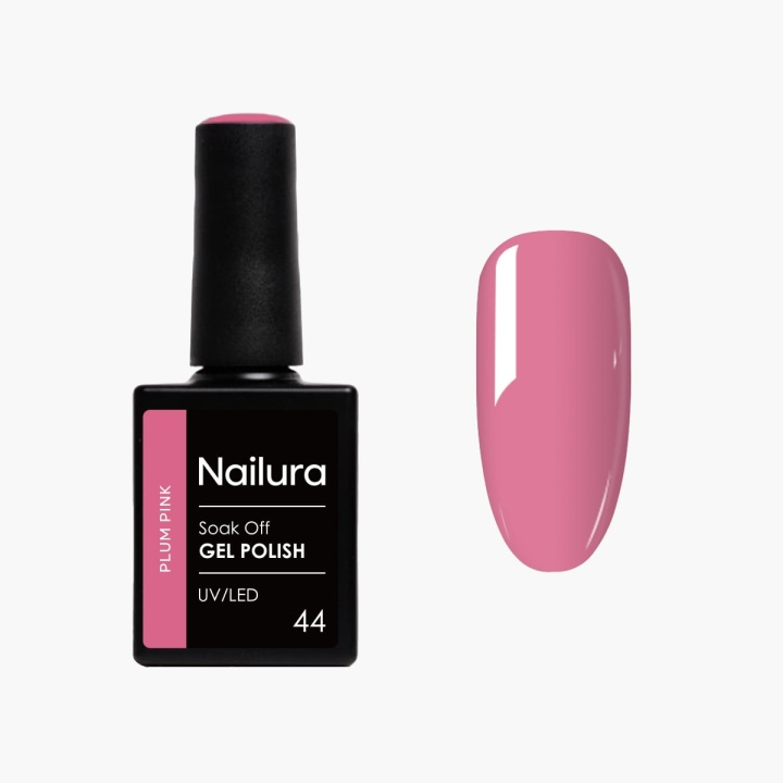 Nailura Gelpolish 44 – Plum Pink – 10 ml i gruppen HELSE OG SKJØNNHET / Manikyr/pedikyr / Neglelakk hos TP E-commerce Nordic AB (D41616)