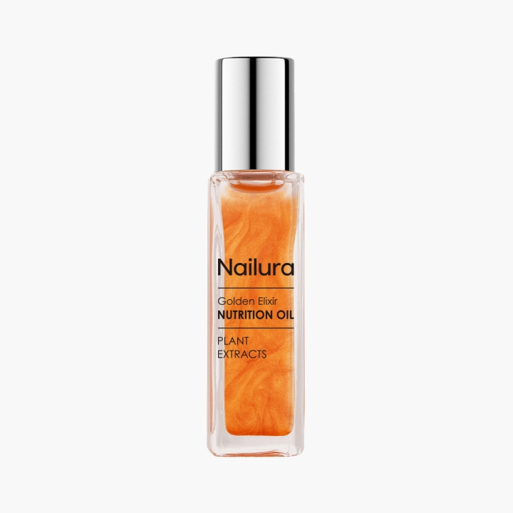 Nailura Golden Elixir Nutrition Oil – Golden – 10 ml i gruppen HELSE OG SKJØNNHET / Manikyr/pedikyr / Neglesett hos TP E-commerce Nordic AB (D41627)