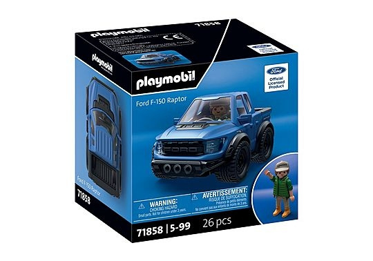 Playmobil Biler: X Ford F-150 Raptor (71858) i gruppen LEKER, BARN OG BABY / Leker / Figurer, miniatyrer og tilbehør hos TP E-commerce Nordic AB (D41662)