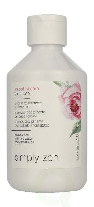 Simply Zen Smooth And Care Shampoo 250 ml i gruppen HELSE OG SKJØNNHET / Hår & styling / Hårpleie / Sjampo hos TP E-commerce Nordic AB (D41665)