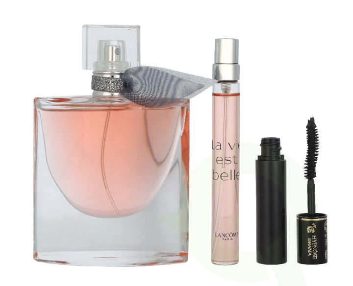 Lancome La Vie Est Belle Giftset 62 ml Edp Spray 50ml/Edp Spray 10ml/Mini Mascara 2ml i gruppen HELSE OG SKJØNNHET / Gavesett / Gavesett for henne hos TP E-commerce Nordic AB (D41682)
