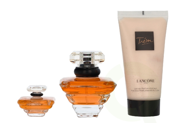 Lancome Tresor Giftset 87.5 ml Edp Spray 30ml/Body Lotion 50ml/Edp Spray 7.5ml i gruppen HELSE OG SKJØNNHET / Gavesett / Gavesett for henne hos TP E-commerce Nordic AB (D41683)