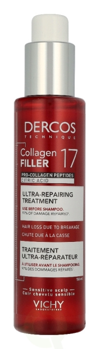 Vichy Dercos Ultra-Repair Pre-Shampoo 150 ml i gruppen HELSE OG SKJØNNHET / Hår & styling / Hårpleie / Sjampo hos TP E-commerce Nordic AB (D41699)