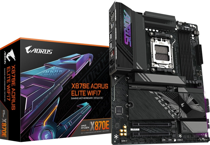 Gigabyte X870E AORUS ELITE WIFI7 ATX-hovedkort i gruppen Datautstyr / PC-Komponenter / Hovedkort hos TP E-commerce Nordic AB (D41738)