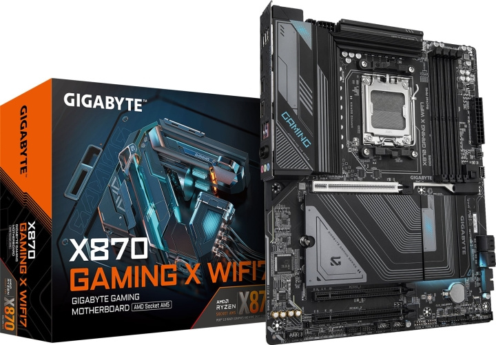 Gigabyte X870 GAMING X WIFI7 ATX-hovedkort i gruppen Datautstyr / PC-Komponenter / Hovedkort hos TP E-commerce Nordic AB (D41741)