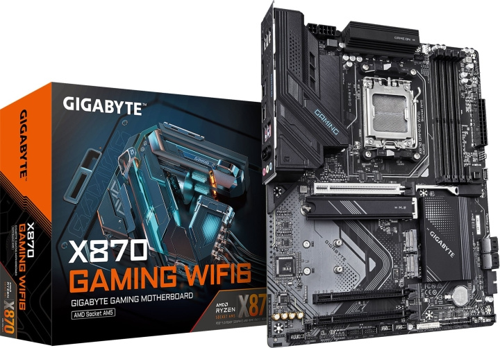 Gigabyte X870 GAMING WIFI6 ATX-hovedkort i gruppen Datautstyr / PC-Komponenter / Hovedkort hos TP E-commerce Nordic AB (D41742)