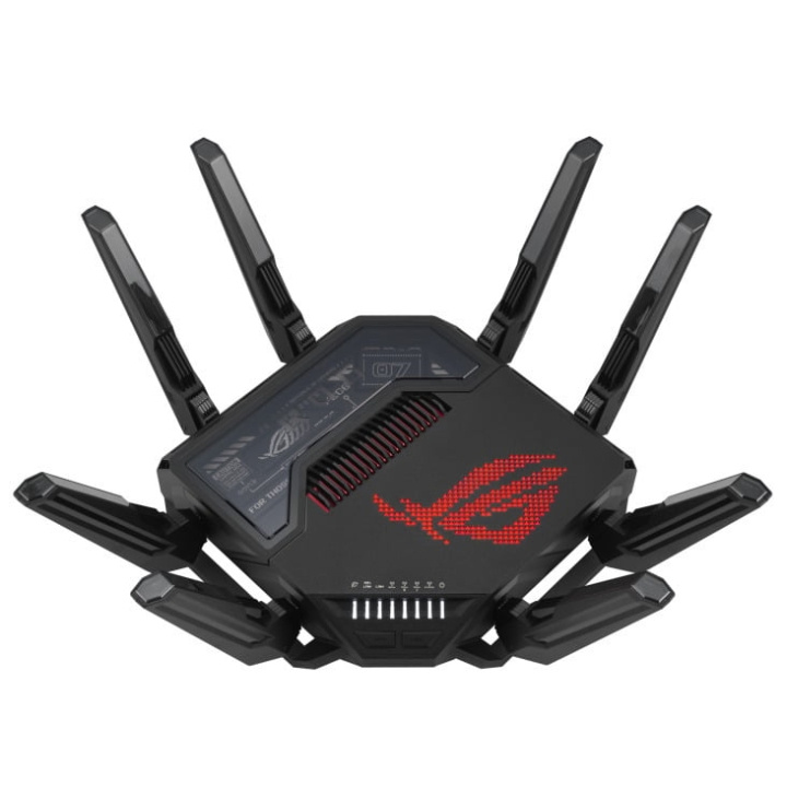 ASUS ROG Rapture GT-BE98 Quad-band -WiFi 7 AiMesh-spillruter i gruppen Datautstyr / Nettverk / Routere hos TP E-commerce Nordic AB (D41749)