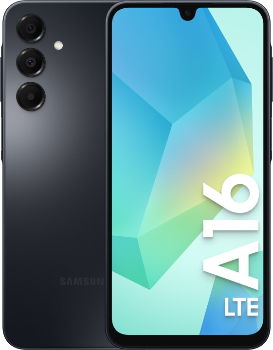 Samsung Galaxy A16 LTE-telefon, 128/4 GB, svart i gruppen SMARTTELEFON & NETTBRETT / Mobiltelefoner & smartphones hos TP E-commerce Nordic AB (D41779)