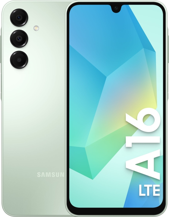 Samsung Galaxy A16 LTE-telefon, 128/4 GB, lysegrønn i gruppen SMARTTELEFON & NETTBRETT / Mobiltelefoner & smartphones hos TP E-commerce Nordic AB (D41780)