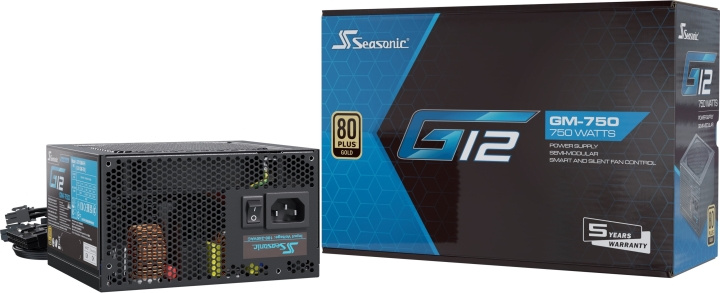Seasonic G12 GM-750 (2024) ATX-strømforsyning, svart, 750 W i gruppen Datautstyr / PC-Komponenter / Strømforsyning/PSU hos TP E-commerce Nordic AB (D41798)