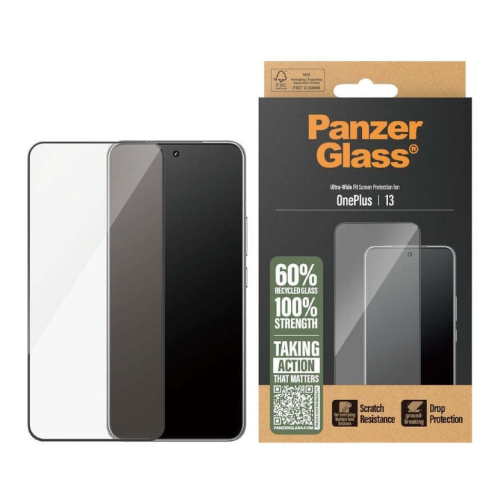 PanzerGlass PanzerGlass-skjermbeskytter, OnePlus 13 i gruppen SMARTTELEFON & NETTBRETT / Mobilbeskyttelse / OnePlus hos TP E-commerce Nordic AB (D41818)