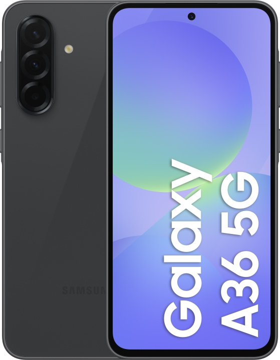 Samsung Galaxy A36 5G Enterprise Edition-telefon, 128/6 GB, svart i gruppen SMARTTELEFON & NETTBRETT / Mobiltelefoner & smartphones hos TP E-commerce Nordic AB (D41861)