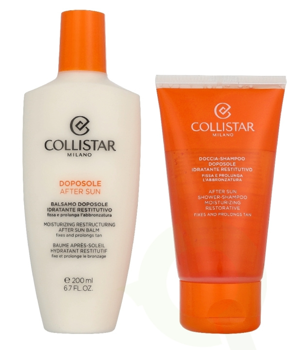 Collistar Sun Giftset 350 ml After-Sun Conditioner 200ml/After-Sun Shower-Shampoo 150ml i gruppen HELSE OG SKJØNNHET / Hudpleie / Soling / Solkrem hos TP E-commerce Nordic AB (D41939)
