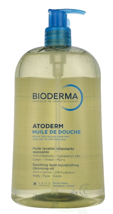 Bioderma Atoderm Soothing Lipid-Replenishing Cleansing Oil 1000 ml i gruppen HELSE OG SKJØNNHET / Hudpleie / Ansikt / Rengjøring hos TP E-commerce Nordic AB (D41959)