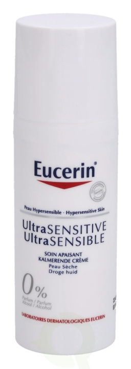 Eucerin Ultra Sensitive Calming Cream 50 ml Dry Skin i gruppen HELSE OG SKJØNNHET / Hudpleie / Ansikt / Dagkrem hos TP E-commerce Nordic AB (D41972)