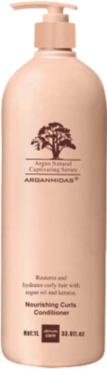 Arganmidas Nourishing Curls Conditioner – 1000 ml i gruppen HELSE OG SKJØNNHET / Hår & styling / Hårpleie / Balsam hos TP E-commerce Nordic AB (D42169)