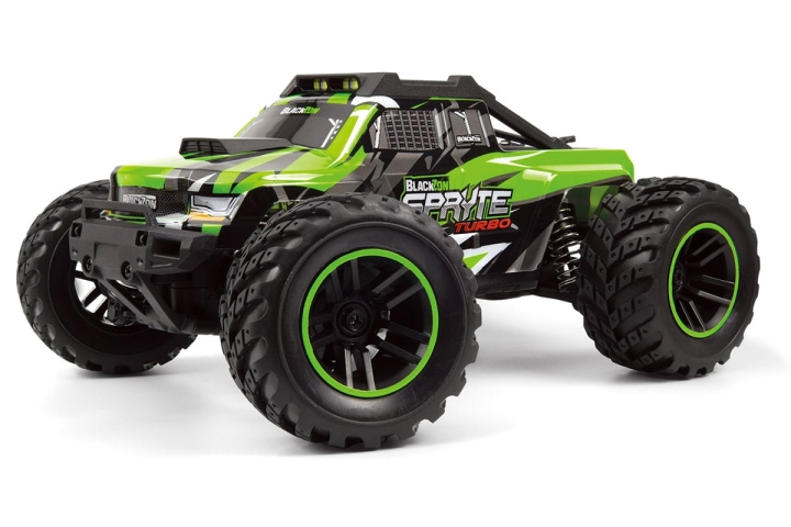 Blackzon MT Turbo 1/20 4WD Monster Truck – Grønn (540289) i gruppen LEKER, BARN OG BABY / Radiostyrt / Radiostyrte biler hos TP E-commerce Nordic AB (D42192)
