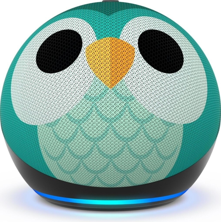 Amazon Echo Dot Kids 5. generasjon – Owl Edition i gruppen SPORT, FRITID & HOBBY / Morsomme produkter / Smarte produkter hos TP E-commerce Nordic AB (D42193)