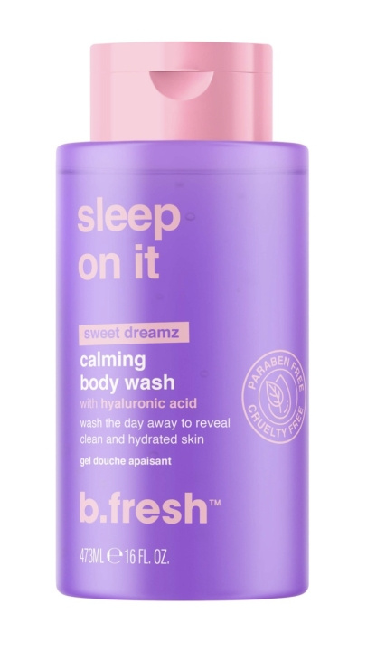 b.fresh Sleep On It Beroligende kroppsvask 473 ml i gruppen HELSE OG SKJØNNHET / Hudpleie / Kroppspleie / Bad- og dusjkrem hos TP E-commerce Nordic AB (D42235)