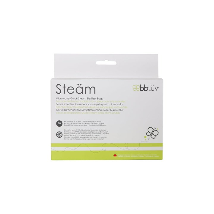 bblüv Gjenbrukbare steriliseringsposer i gruppen LEKER, BARN OG BABY / Babyprodukter / Omsorg og hygiene hos TP E-commerce Nordic AB (D42260)