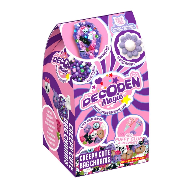 3D Magic Skumle og søte veskeanheng (481-0123) i gruppen LEKER, BARN OG BABY / Leker / Håndtverk hos TP E-commerce Nordic AB (D42343)