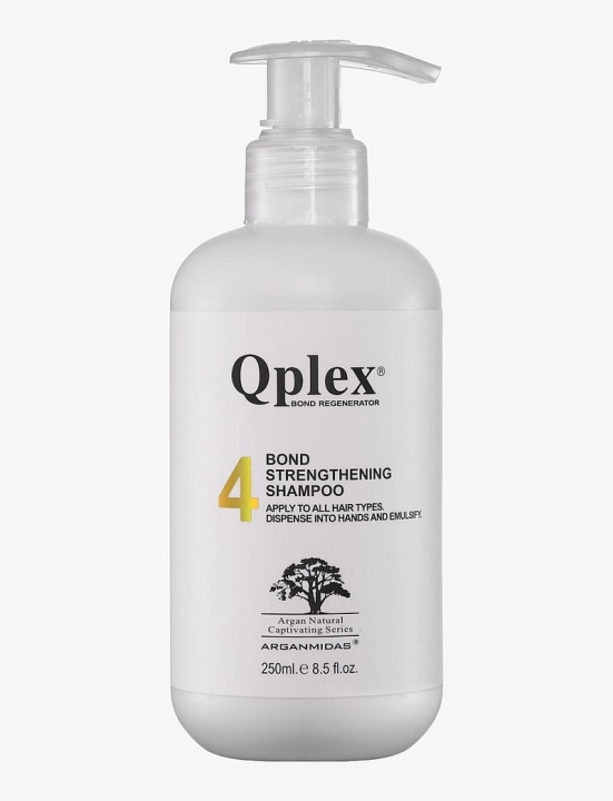 Arganmidas Qplex No.4 BOND STRENGTHENING SHAMPOO – 250 ml i gruppen HELSE OG SKJØNNHET / Hår & styling / Hårpleie / Sjampo hos TP E-commerce Nordic AB (D42362)
