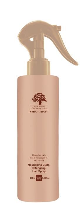 Arganmidas Nourishing Curls Detangling Hair Spray – 250 ml i gruppen HELSE OG SKJØNNHET / Hår & styling / Hårstyling / Hårspray hos TP E-commerce Nordic AB (D42365)