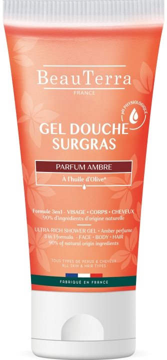 BeauTerra Ultra Rich Shower Gel – Ambre – 200 ml i gruppen HELSE OG SKJØNNHET / Hudpleie / Kroppspleie / Bad- og dusjkrem hos TP E-commerce Nordic AB (D42380)