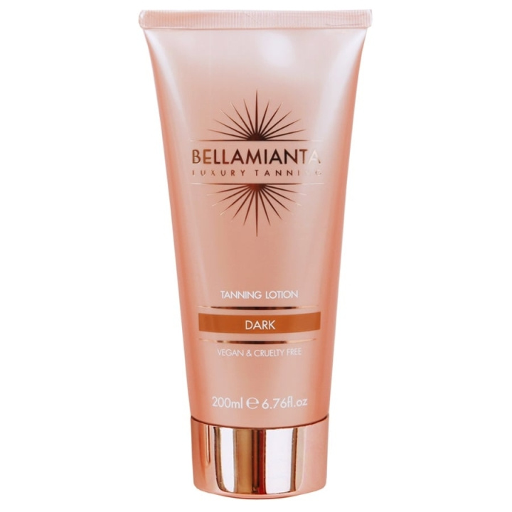 Bellamianta Selvbruningslotion Dark 200 ml i gruppen HELSE OG SKJØNNHET / Hudpleie / Soling / Brun uten sol hos TP E-commerce Nordic AB (D42409)