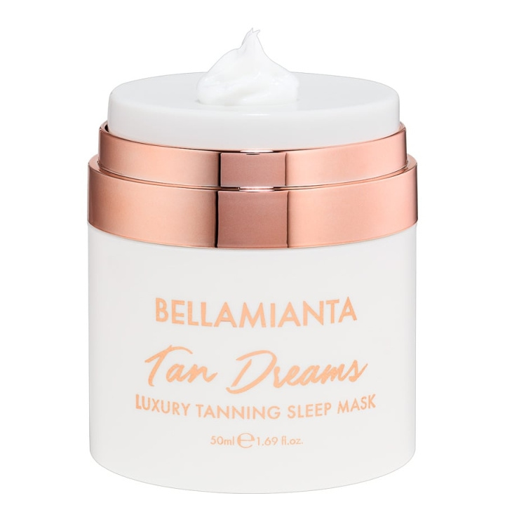Bellamianta Tan Dreams Luxury Tanning Sleep Mask – 50 ml i gruppen HELSE OG SKJØNNHET / Hudpleie / Soling / Brun uten sol hos TP E-commerce Nordic AB (D42415)