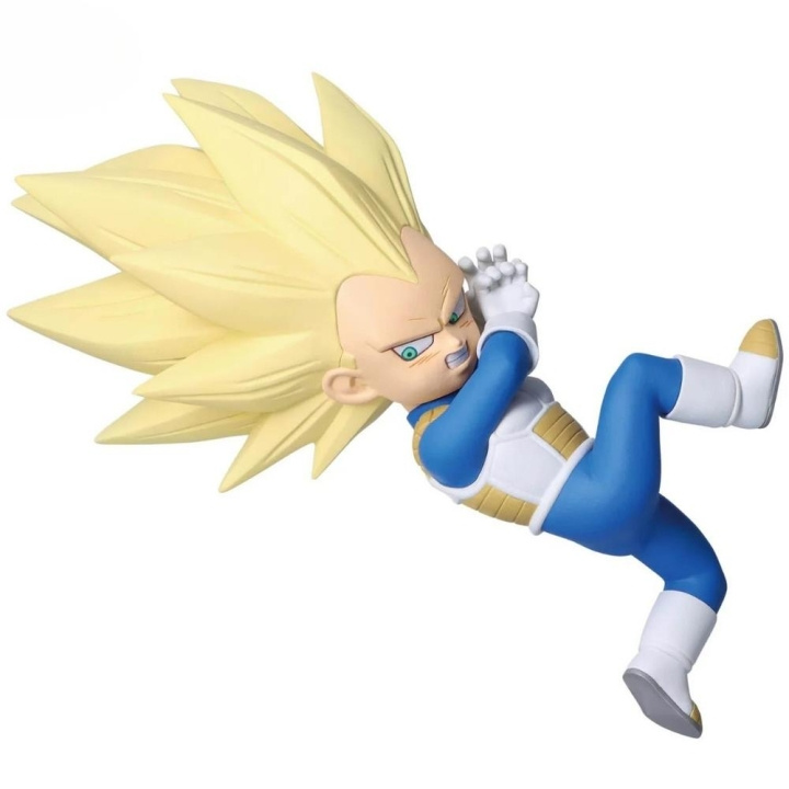 Banpresto DRAGON BALL DAIMA SUPER SAIYAN 3 VEGETA (MINI) FIGUR MED PANEL i gruppen LEKER, BARN OG BABY / Leker / Figurer, miniatyrer og tilbehør hos TP E-commerce Nordic AB (D42450)