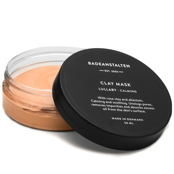 Badeanstalten Lullaby Clay Mask – Rose – 50 ml i gruppen HELSE OG SKJØNNHET / Hudpleie / Ansikt / Masker hos TP E-commerce Nordic AB (D42477)