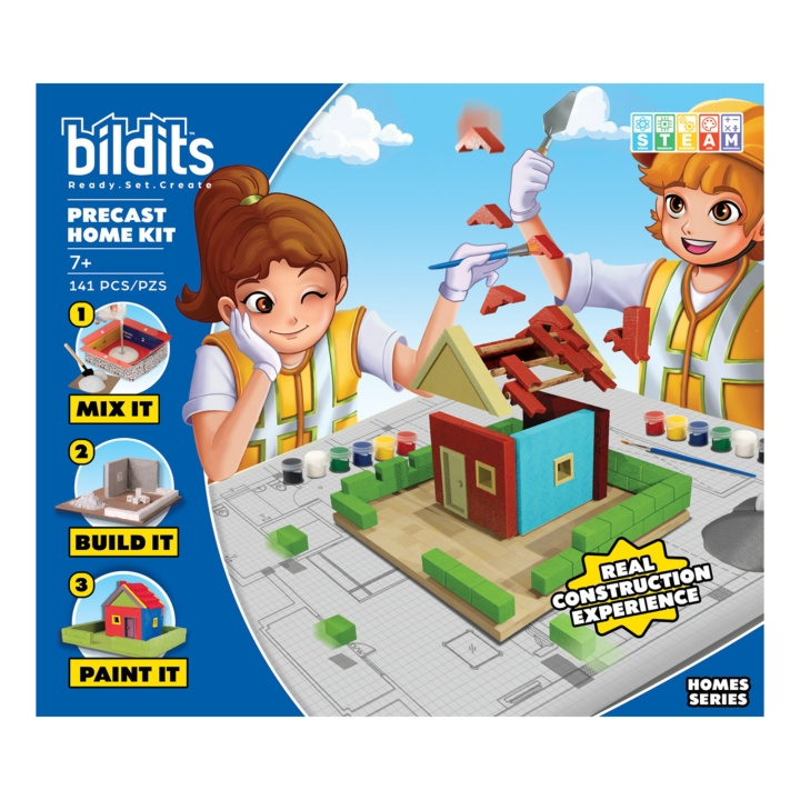 Bildits Prefabrikert husbyggesett (40369) i gruppen LEKER, BARN OG BABY / Leker / Lekesett hos TP E-commerce Nordic AB (D42532)