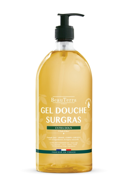 BeauTerra Ultra Rich Shower Gel – High Tolerance – 1 l i gruppen HELSE OG SKJØNNHET / Hudpleie / Kroppspleie / Bad- og dusjkrem hos TP E-commerce Nordic AB (D42538)