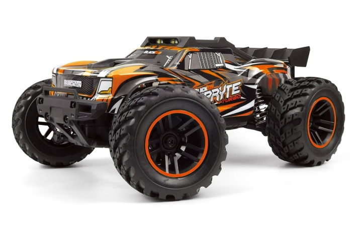 Blackzon ST Turbo 1/20 4WD Monster Truck – Oransje (540291) i gruppen LEKER, BARN OG BABY / Radiostyrt / Radiostyrte biler hos TP E-commerce Nordic AB (D42546)