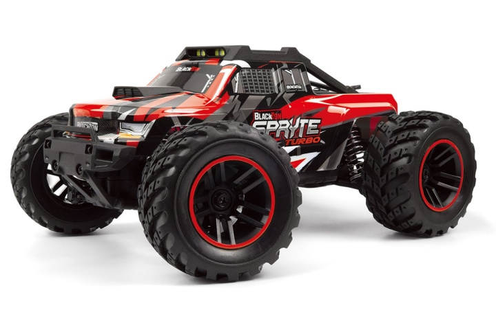 Blackzon MT Turbo 1/20 4WD Monster Truck – Rød (540290) i gruppen LEKER, BARN OG BABY / Radiostyrt / Radiostyrte biler hos TP E-commerce Nordic AB (D42547)