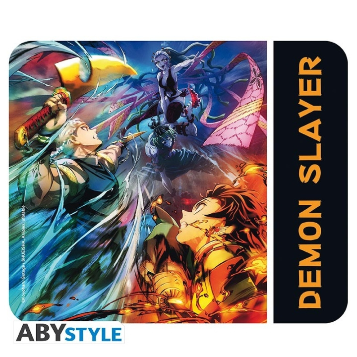 Abysse Demon Slayer – Fleksibel musematte (Key Art S2) i gruppen Datautstyr / GAMING / Musematter hos TP E-commerce Nordic AB (D42621)