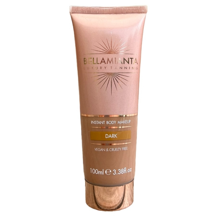 Bellamianta Instant Body Make Up – Dark – 100 ml i gruppen HELSE OG SKJØNNHET / Makeup / Makeup ansikt / Foundation hos TP E-commerce Nordic AB (D42628)