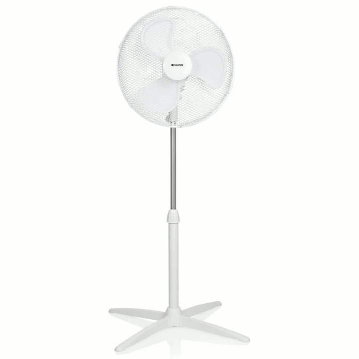 Champion Golvfläkt 40cm GF130 Vit i gruppen HJEM, HUS OG HAGE / Vifter og klimaprodukter / Gulvvifte hos TP E-commerce Nordic AB (D42683)