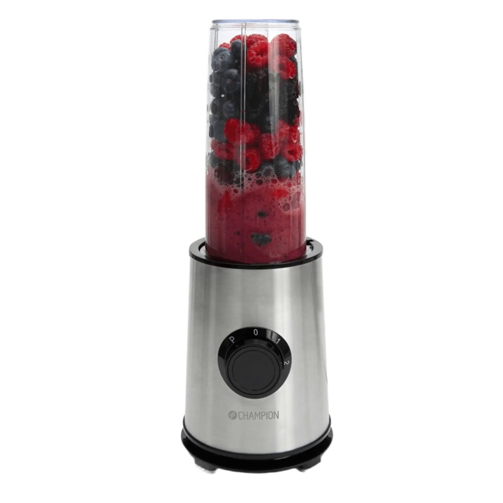 Champion Smoothie Maker Power 600W 800ml SM400 Rostfritt stål i gruppen HJEM, HUS OG HAGE / Husholdningsapparater / Matprosessorer og kjøkkenassistenter / Miksere og blendere hos TP E-commerce Nordic AB (D42684)