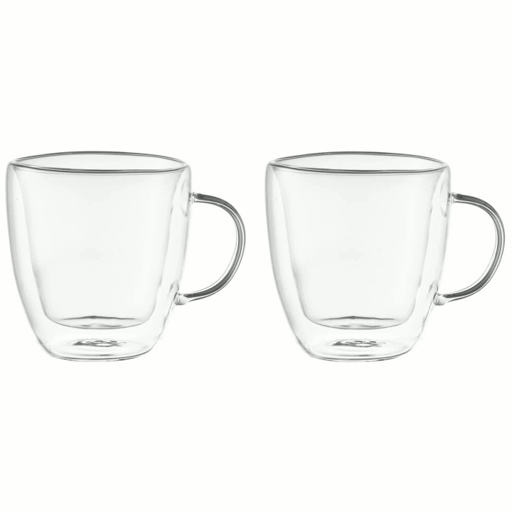 Maku Kaffekopp dubbelväggade glas 25 cl 2-pack i gruppen HJEM, HUS OG HAGE / Kjøkkenutstyr / Annet kjøkkenutstyr hos TP E-commerce Nordic AB (D42688)